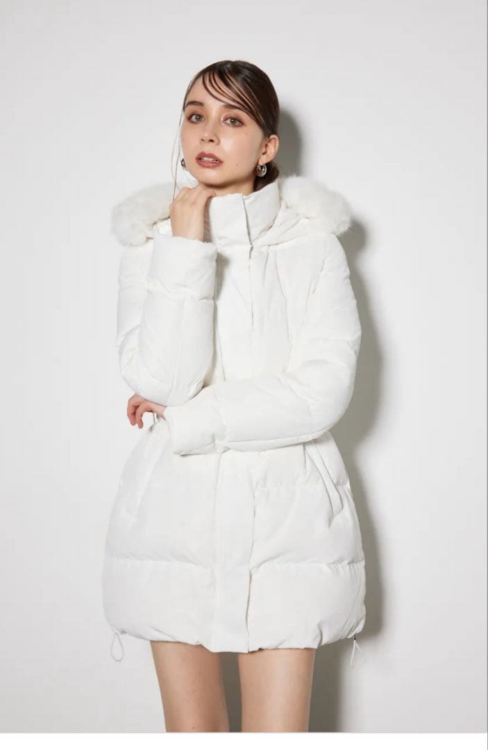 限定SALE新品完売riendaシャーリングゴムベルト付きシェイプダウンCT