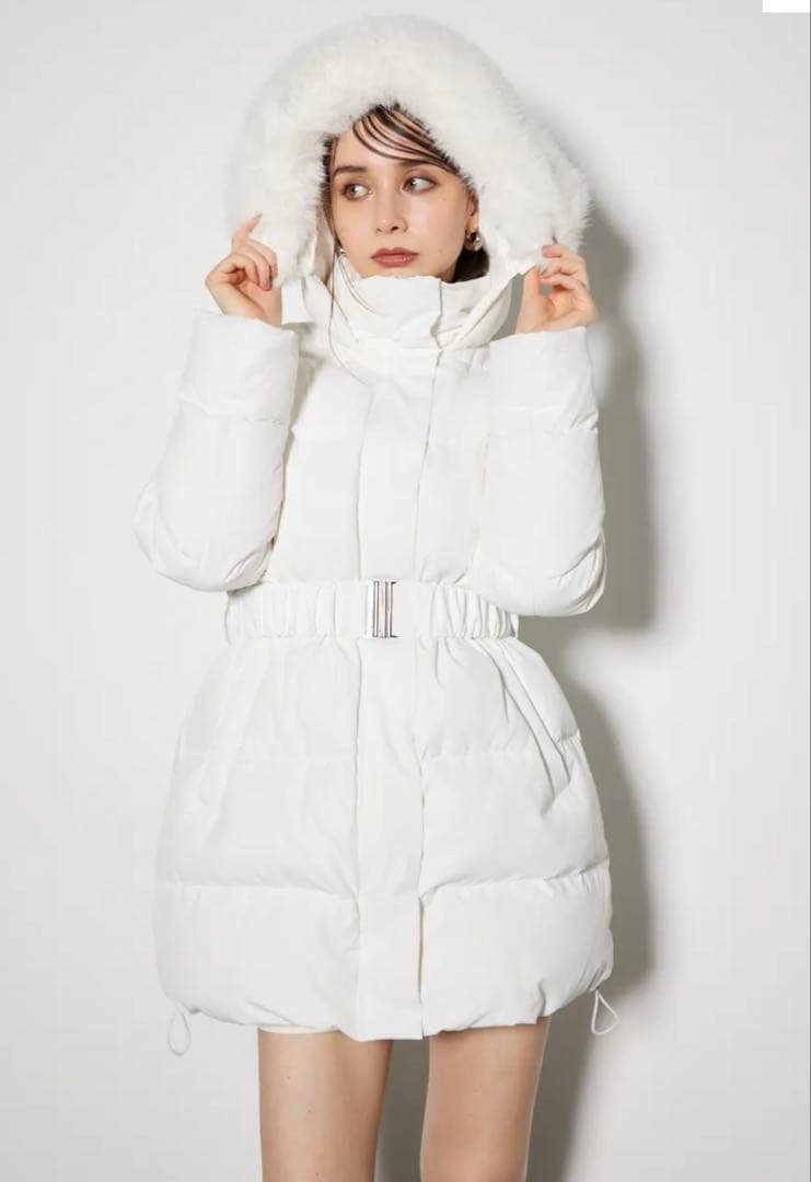 限定SALE新品完売riendaシャーリングゴムベルト付きシェイプダウンCT