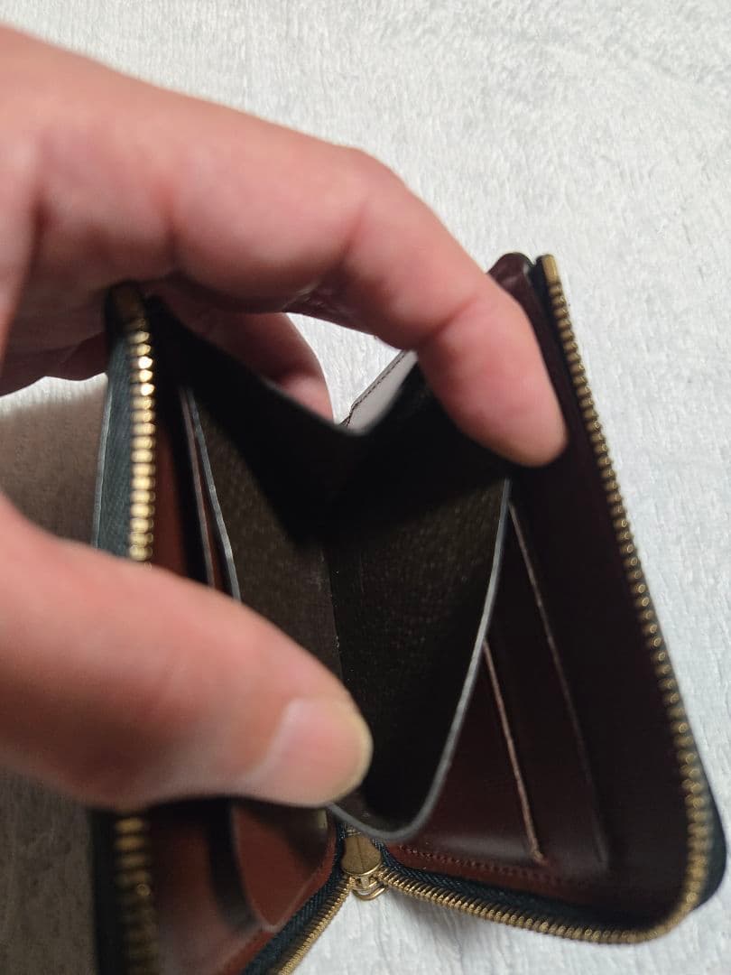 Munekawa Cram L字ファスナー財布