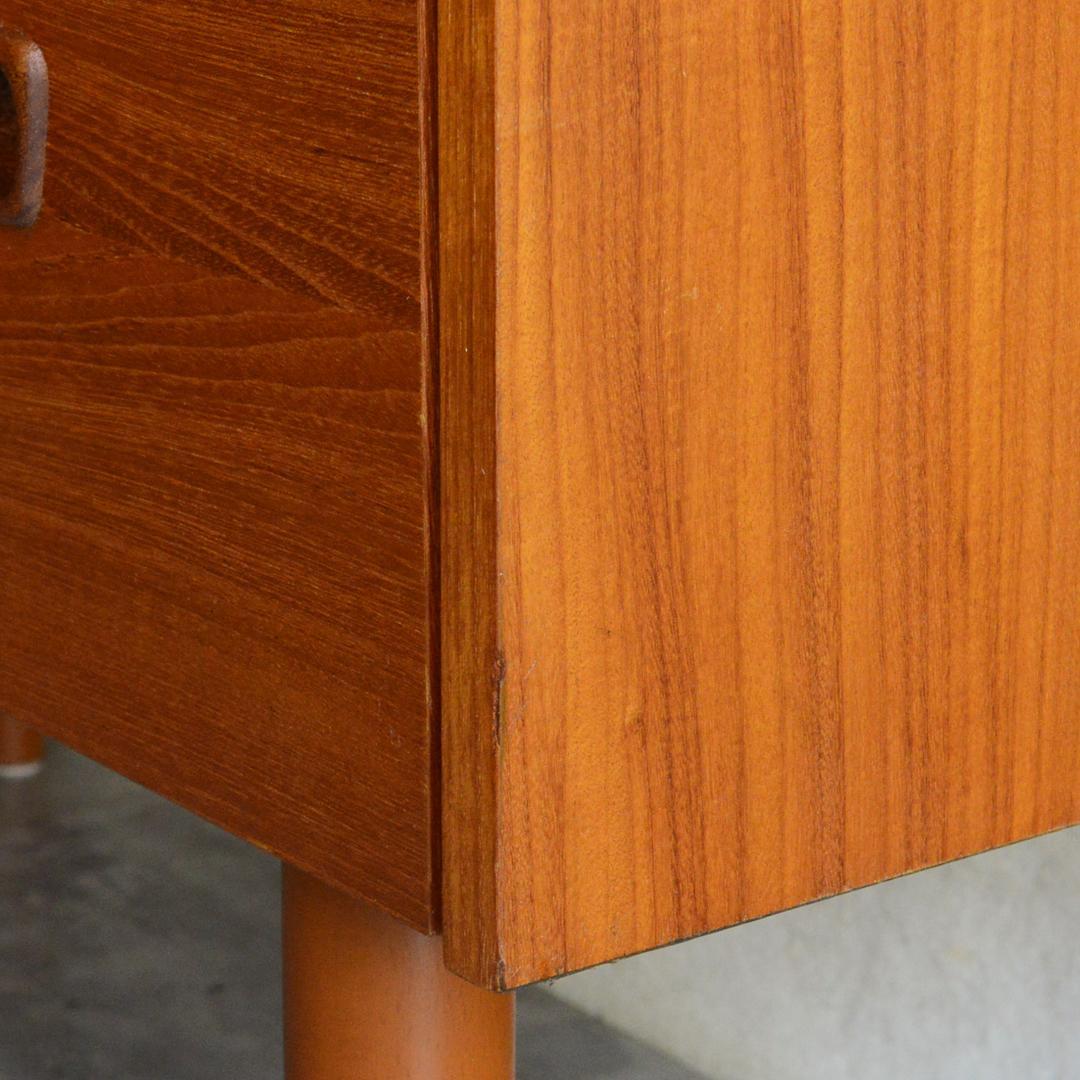 イギリスヴィンテージ チーク ドレッサー チェスト 鏡台 キャビネット