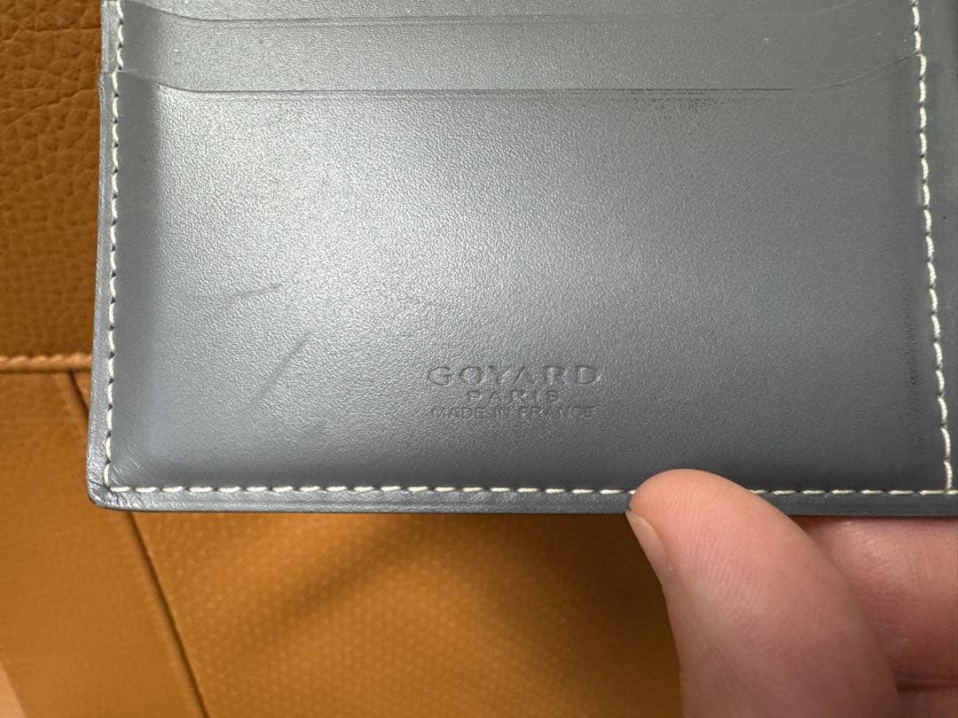 GOYARD サントマ マネークリップ　グレー