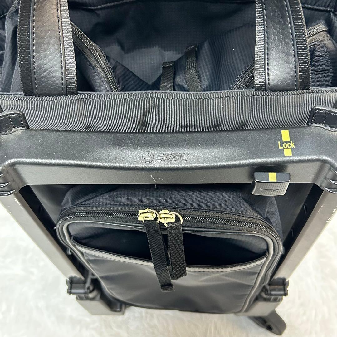 美品 SWANY スワニー ルバンド キャリーカート Lサイズ ブラック