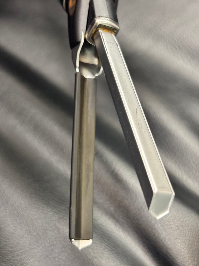 超美品　LENZ 【α-8G】レンツアイロン 5角 8ミリ　理容アイロン