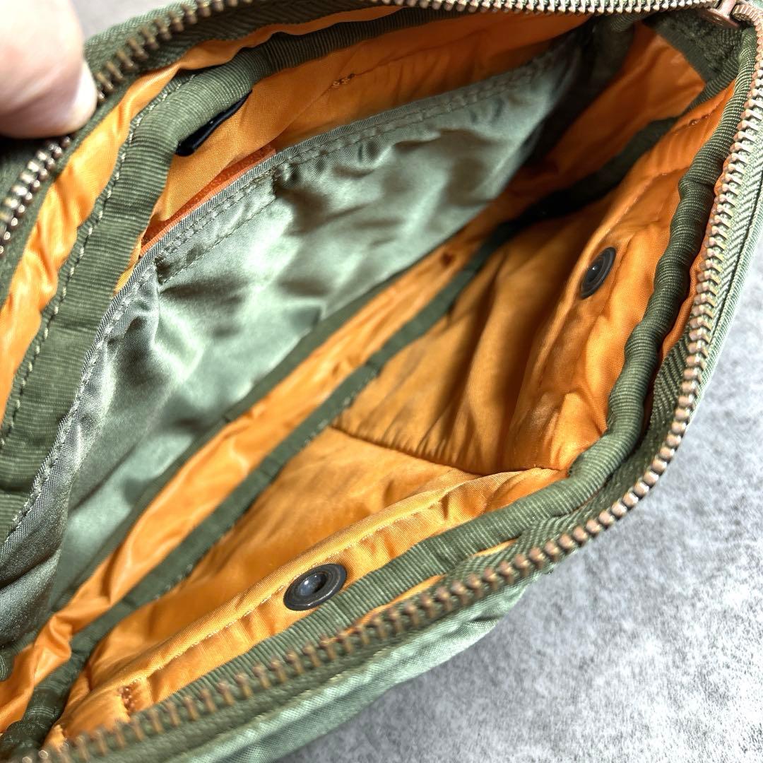 激レア【POTER】タンカー/ショルダーバッグ/クロスボディー/カーキ/廃盤品/