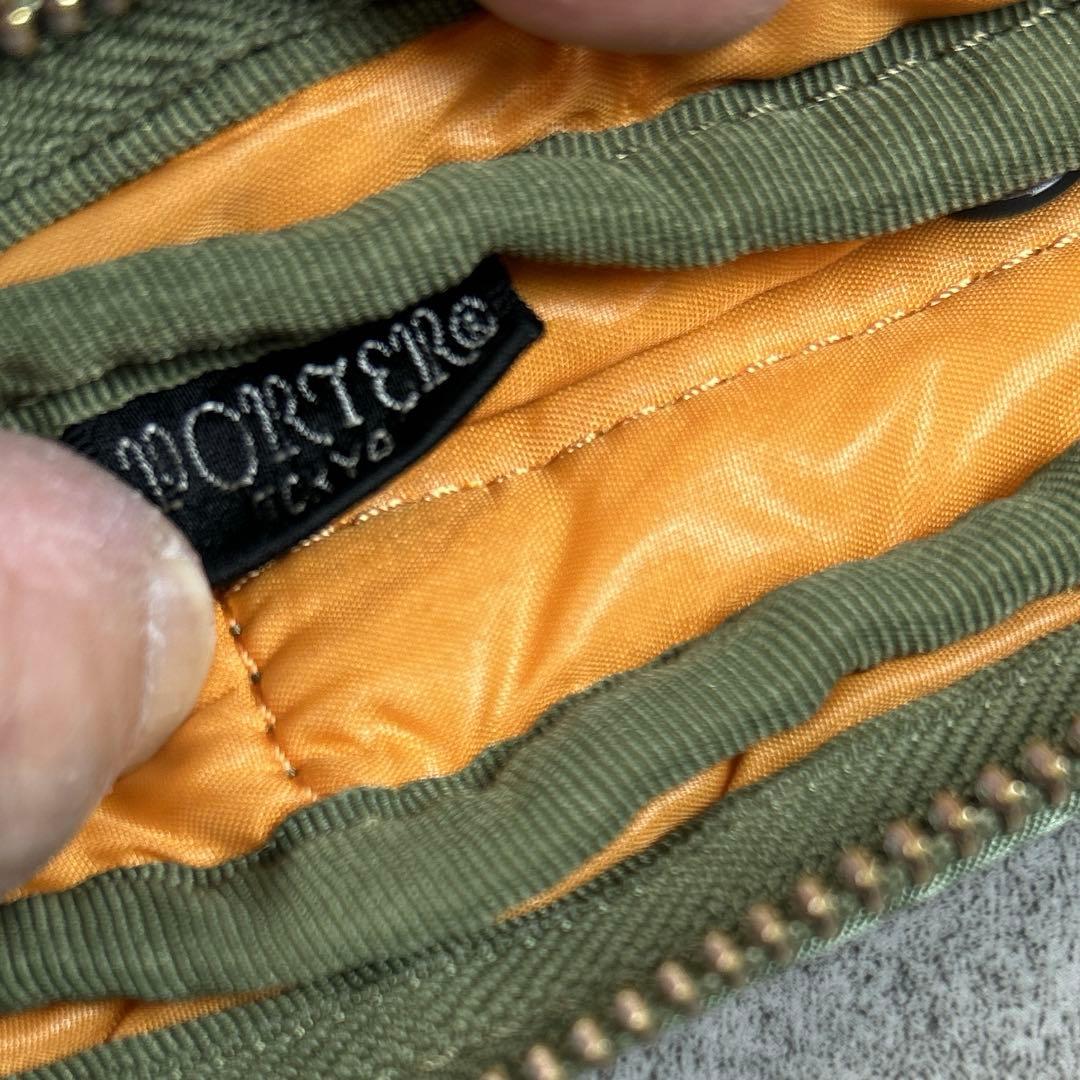 激レア【POTER】タンカー/ショルダーバッグ/クロスボディー/カーキ/廃盤品/