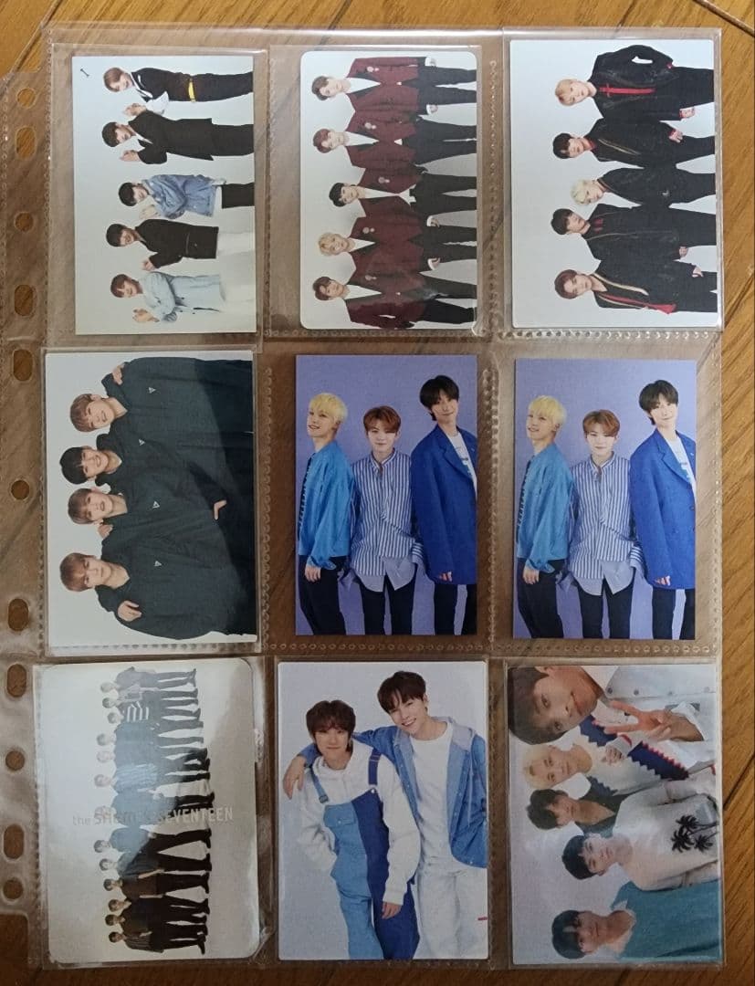 SEVENTEEN セブチ ユニットトレカ セット