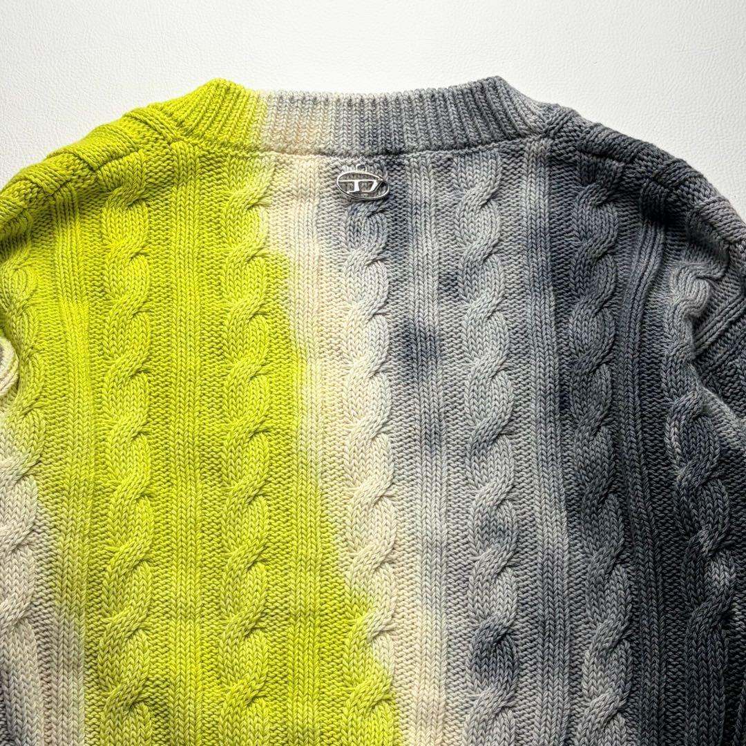 新品未使用タグ ディーゼル イタリア製 クロップドニット せいらさん着用モデル