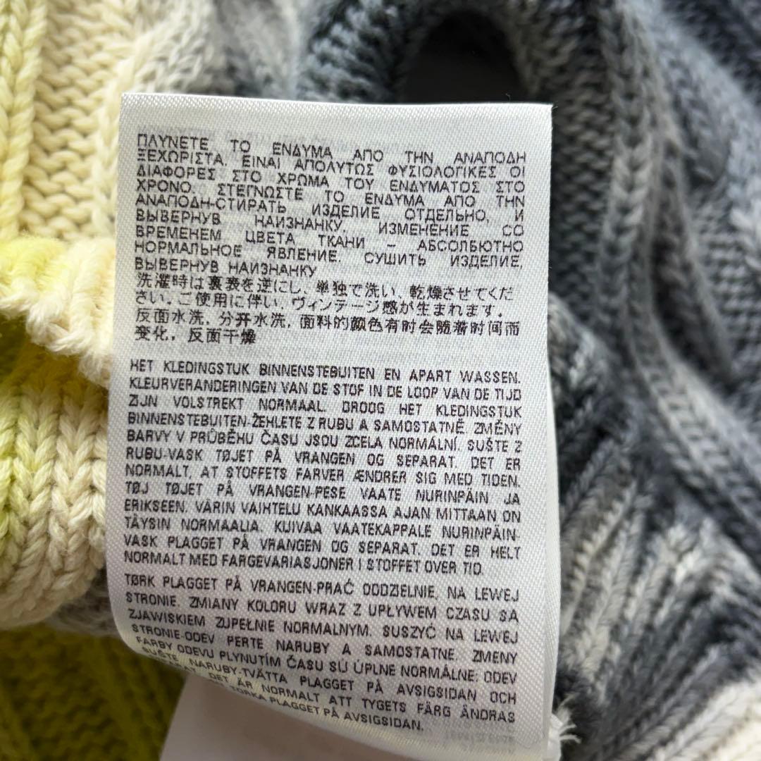 新品未使用タグ ディーゼル イタリア製 クロップドニット せいらさん着用モデル