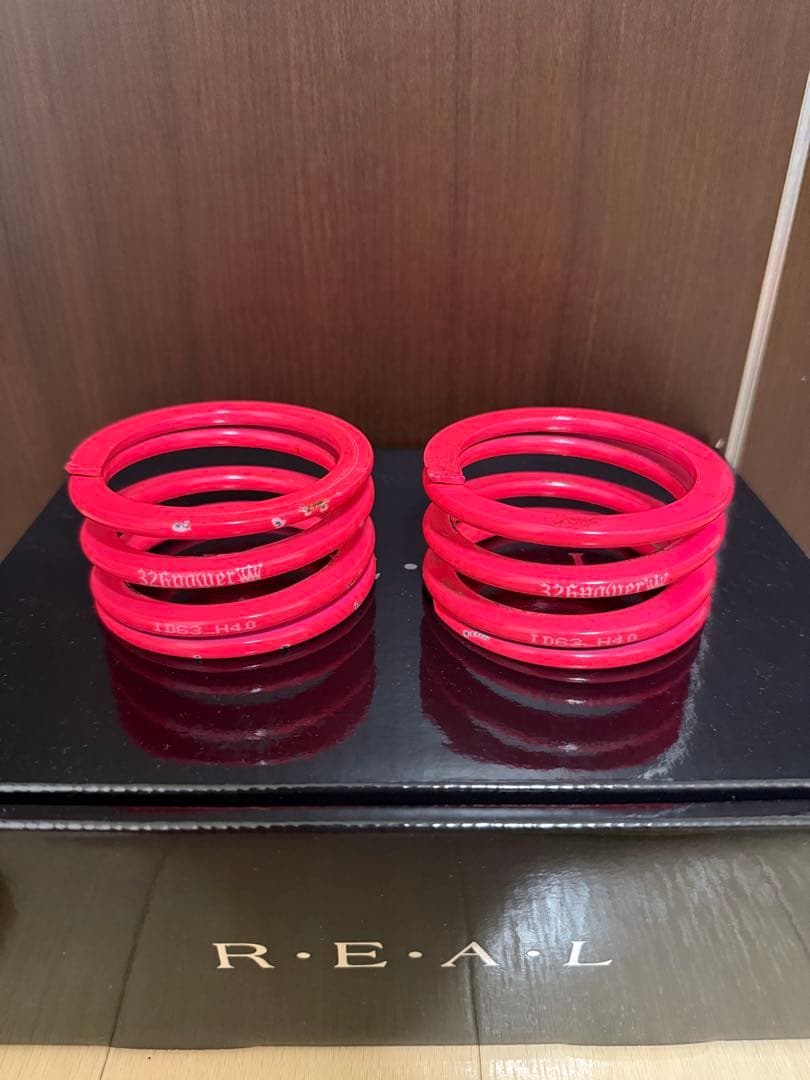 326Powerピンクヘルパースプリング とイエロースペーサー