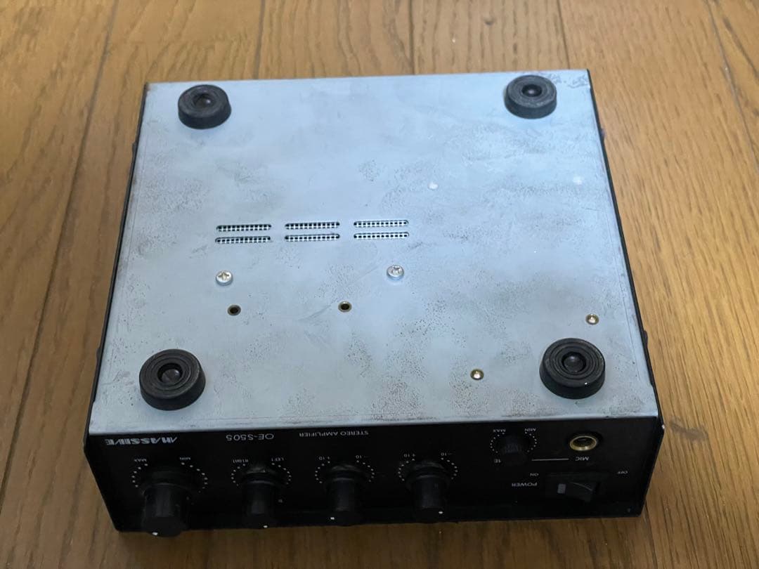 MASSIVE OE-S505 ステレオアンプ　【動作未確認ジャンク】