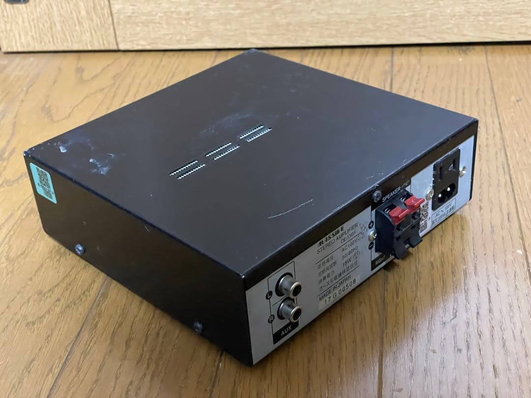 MASSIVE OE-S505 ステレオアンプ　【動作未確認ジャンク】