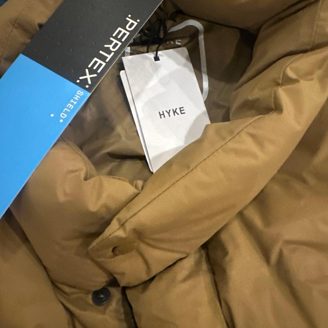 新品　HYKE PERTEX DOWN JACKET ハイク　ダウンジャケット