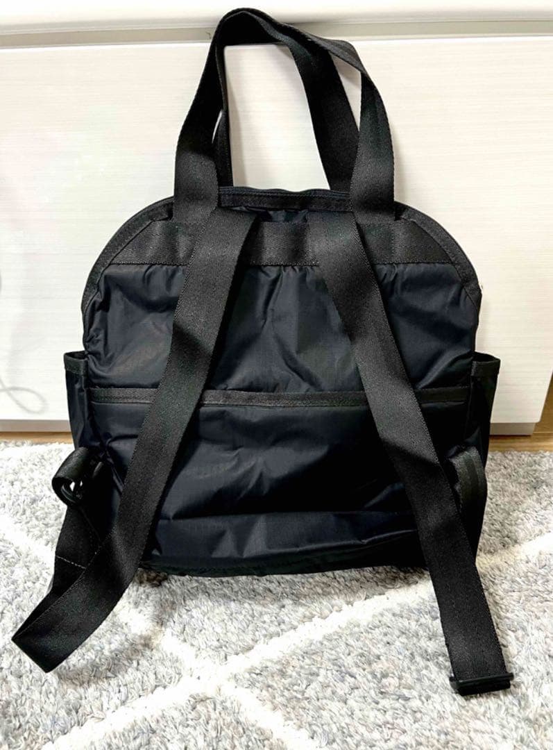 レスポートサック　ブラック　BLAK リュックサック