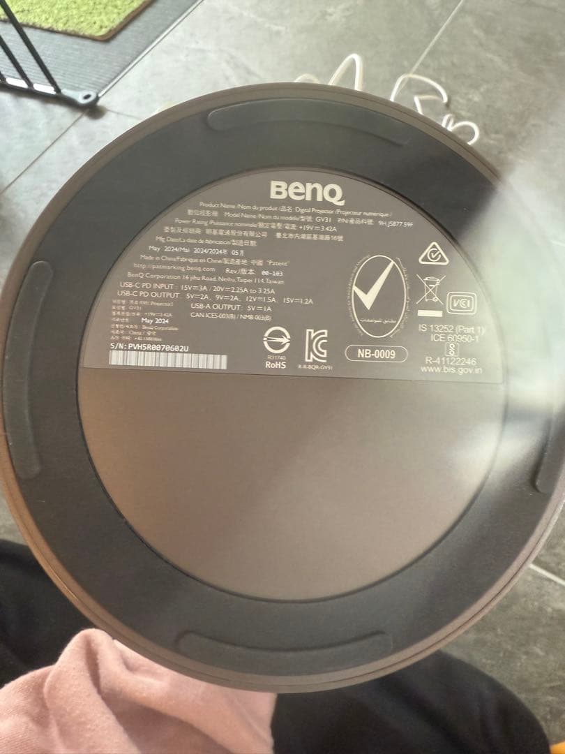 T*Y様 BenQ gv31 モバイルLEDプロジェクター