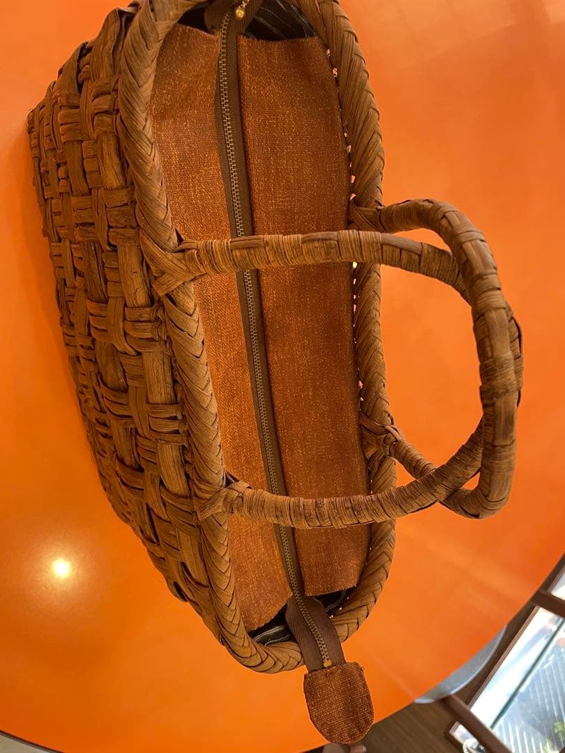 山形産　山葡萄の蔓で編んだバッグ