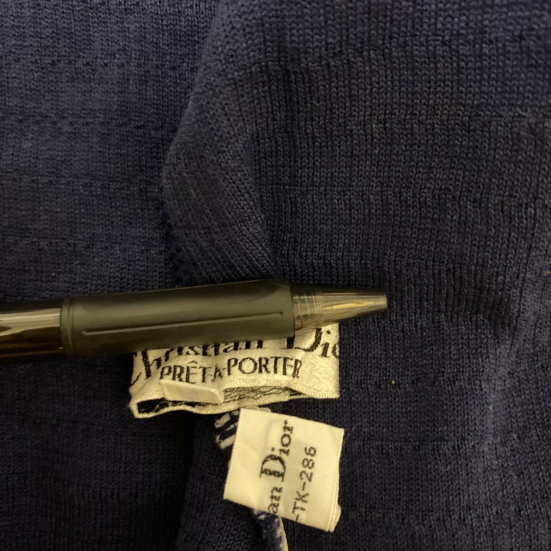 美品　DIOR クリスチャンディオール　タンクトップ　キャミソール　ロゴ