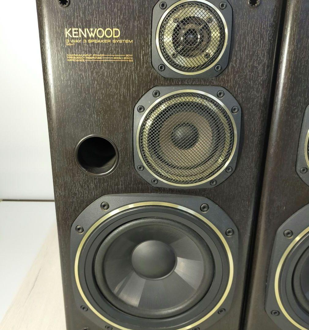 KENWOOD スピーカー 2ウェイ S-V55Eバスレフポート付き