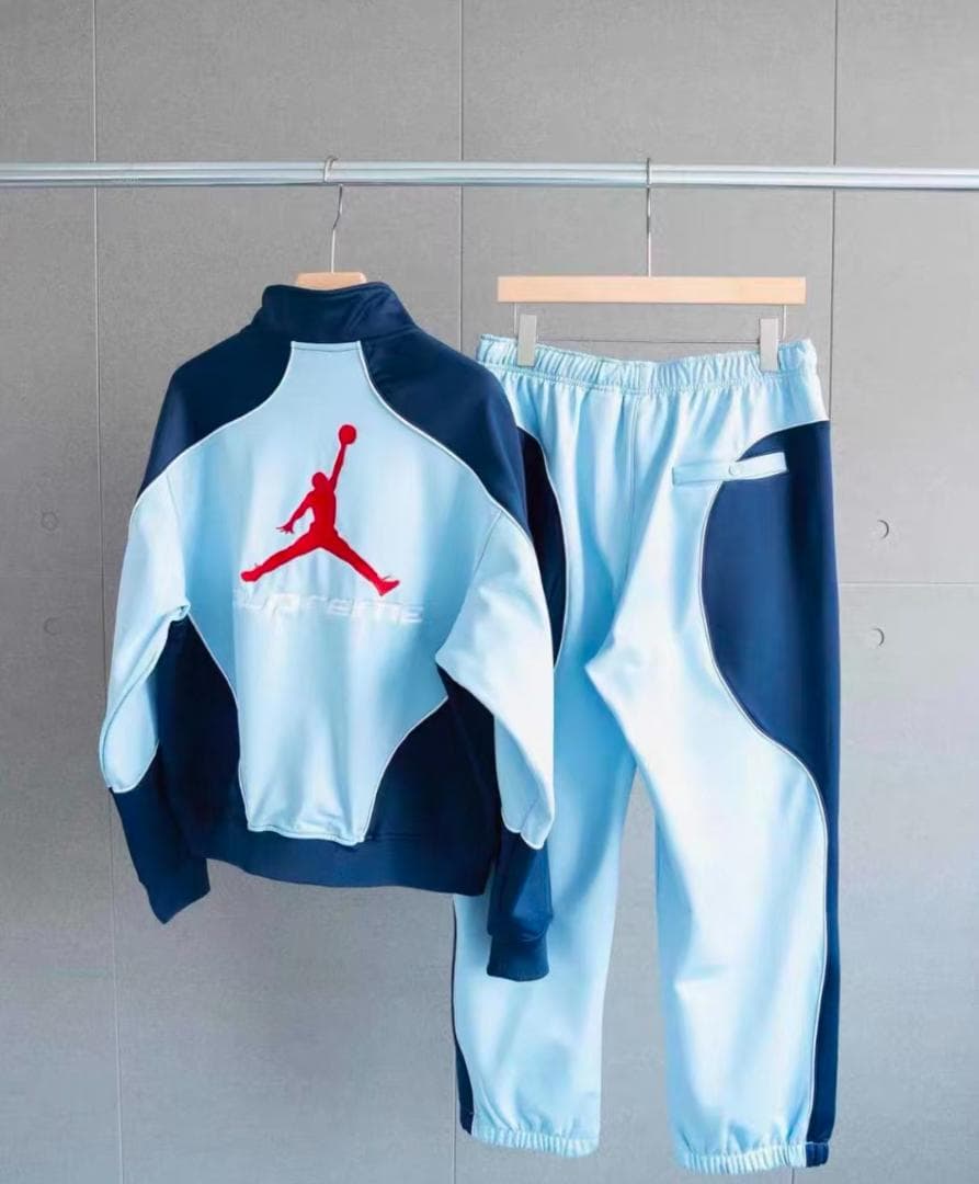 ✨美品Supreme x Jordan トリコットセットアップ S