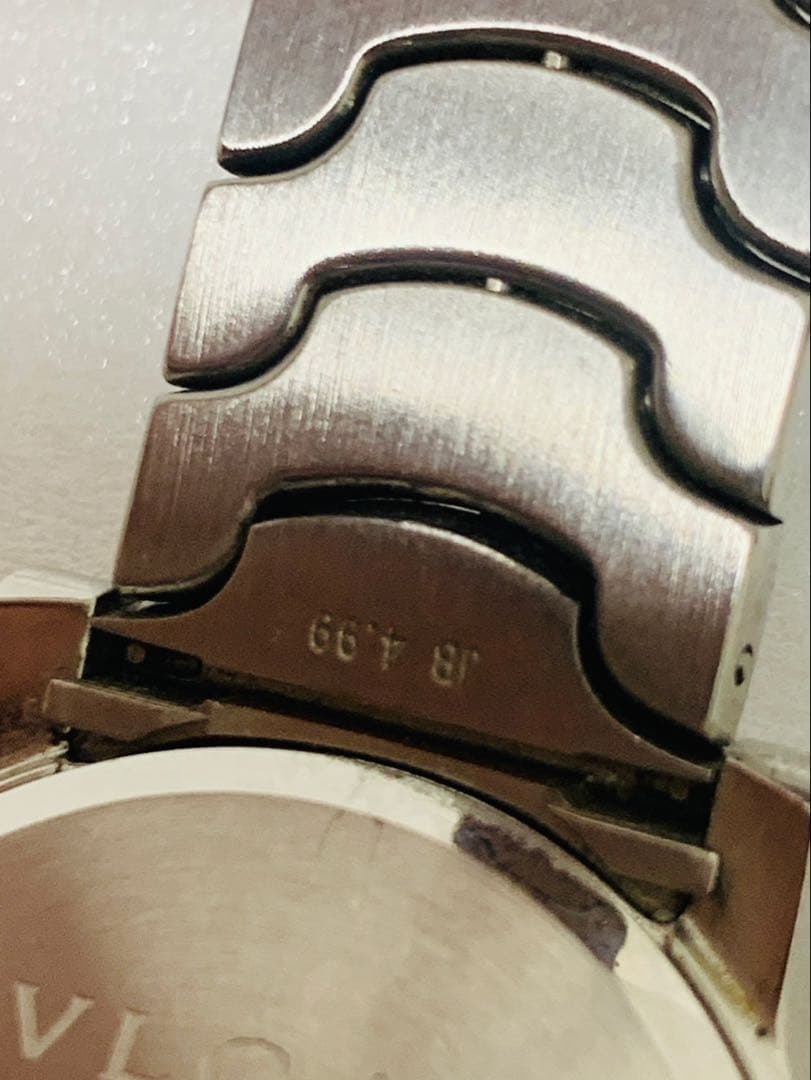 【美品】BVLGARI ブルガリ ソロテンポ ST35S クォーツ 時計 メンズ