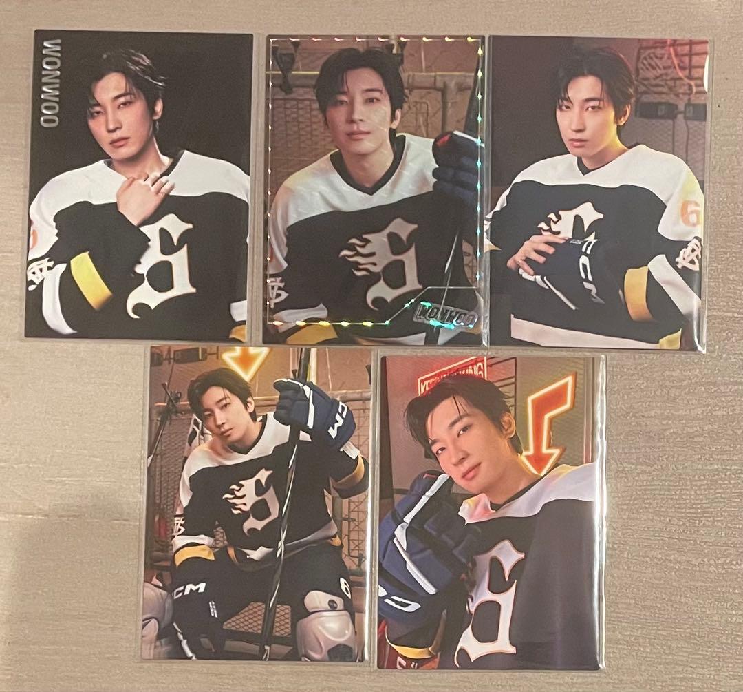 SEVENTEEN セブチ  ホーム ウォヌ 5枚セット