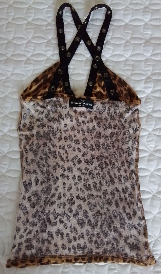 Hysteric Glamour キャミソール レオパード柄