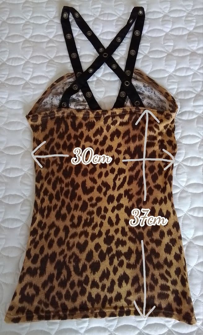 Hysteric Glamour キャミソール レオパード柄