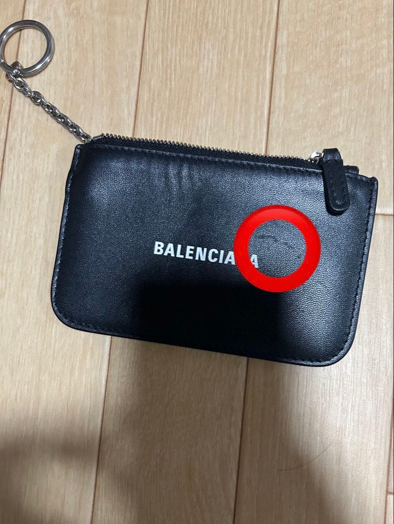BALENCIAGA ケース　キーリング付き