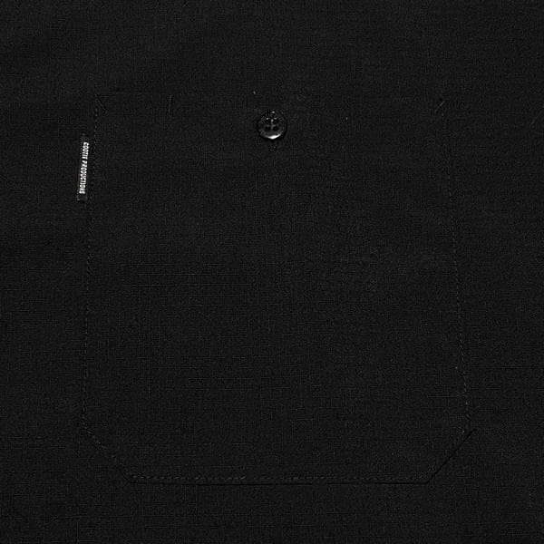 希少美品 COOTIE × Name. リップストップ ワークシャツ ブラックL