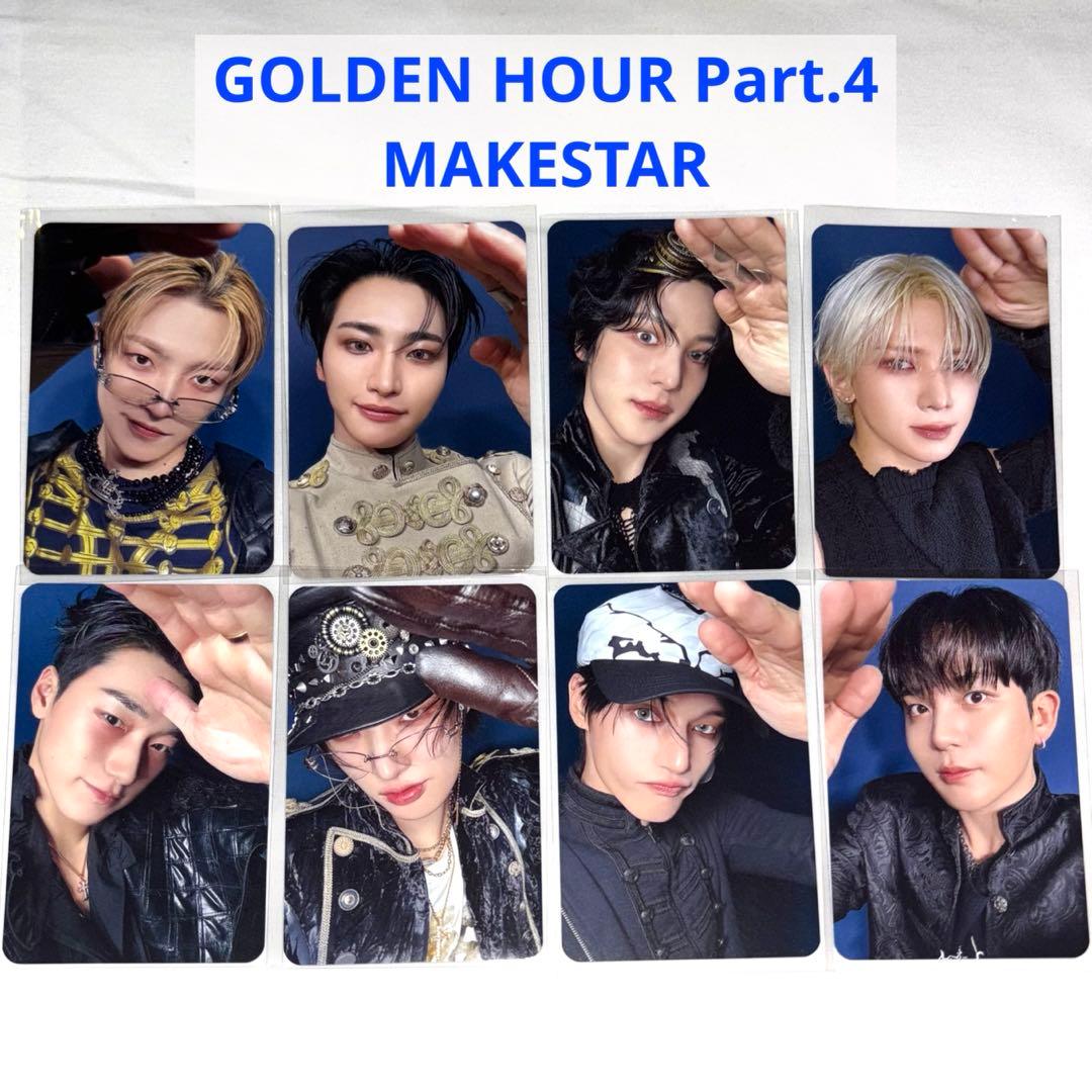 ATEEZ 全員セット MAKESTAR CD購入特典トレカ なでなでver.