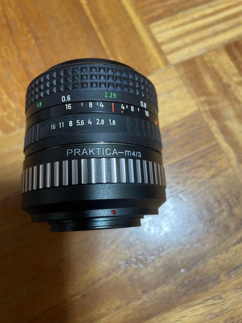 PENTACON PRAKTICAR 50mm f/1.8 M4/3アダプター付