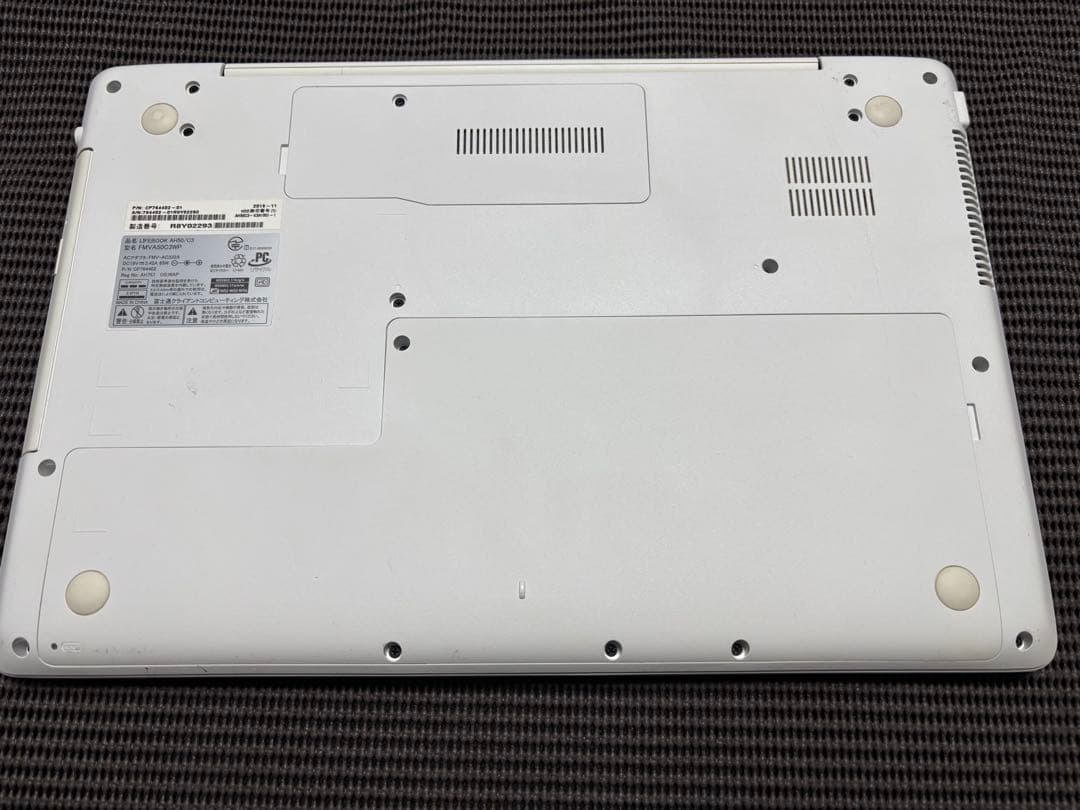 LIFEBOOK AH50/C3 i7-7700 SSD256GBメモリー8GB