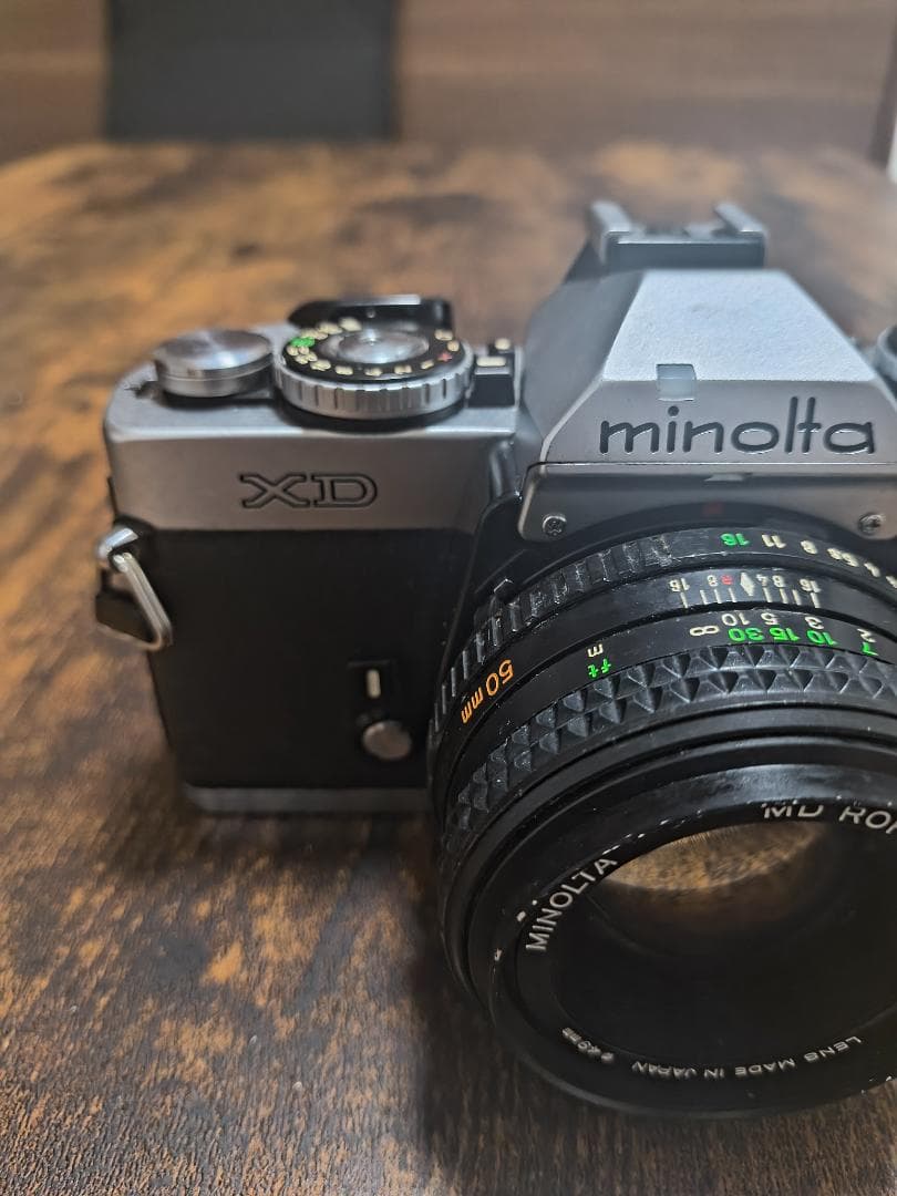 minolta（コニカミノルタ） XD MD ROKKORレンズ付き カメラ