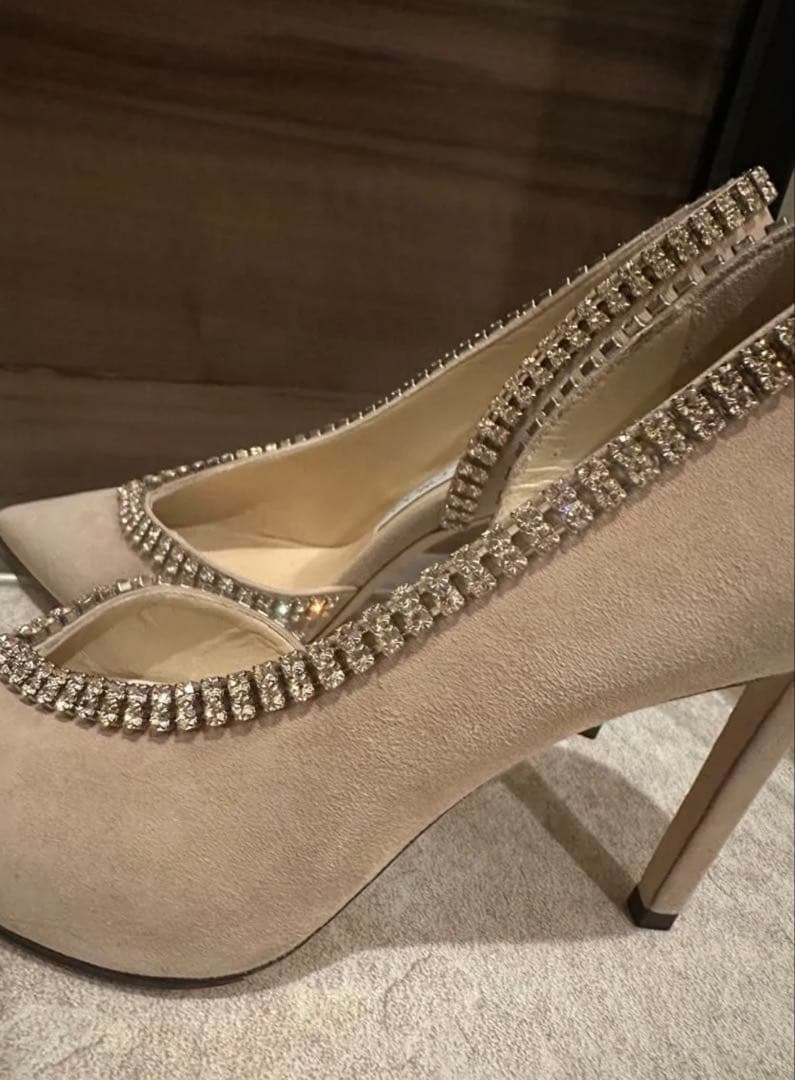 JIMMY CHOO スエード パンプス