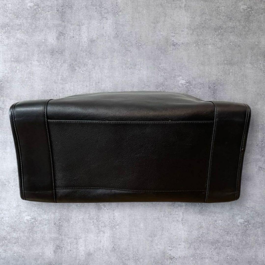 【美品】LOEWEロエベ アマソナ40ハンドバッグ ブラックゴールド アナグラム