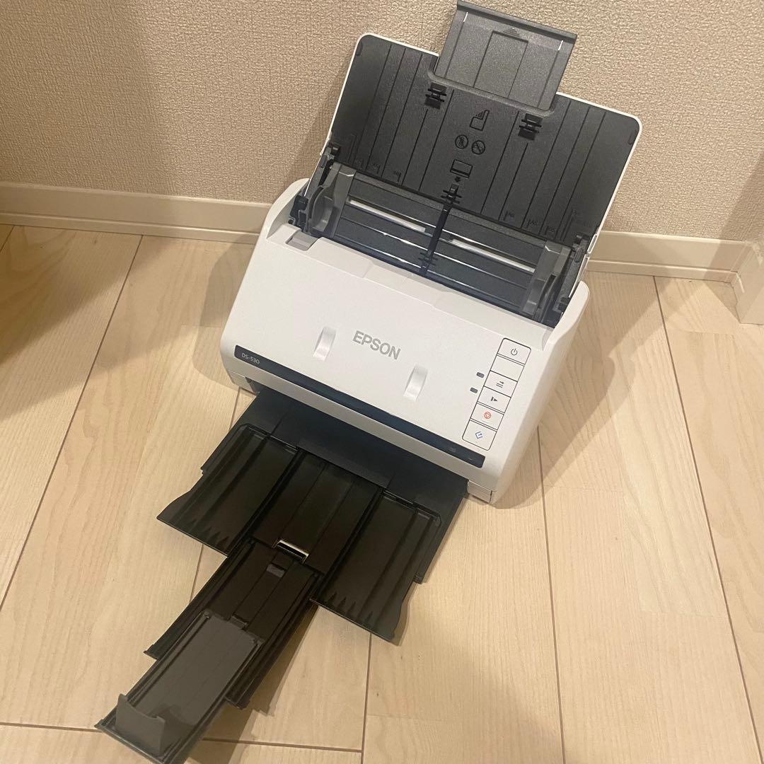 EPSON エプソン★スキャナー DS-530/箱付き/付属品すべて有り/美品