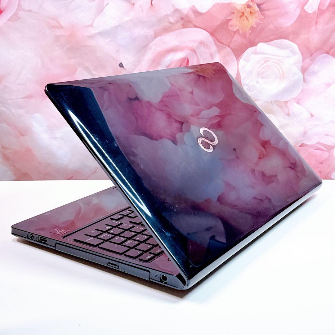 美品✨新品SSDで爆速✨windows11 ノートパソコン✨オフィス カメラ