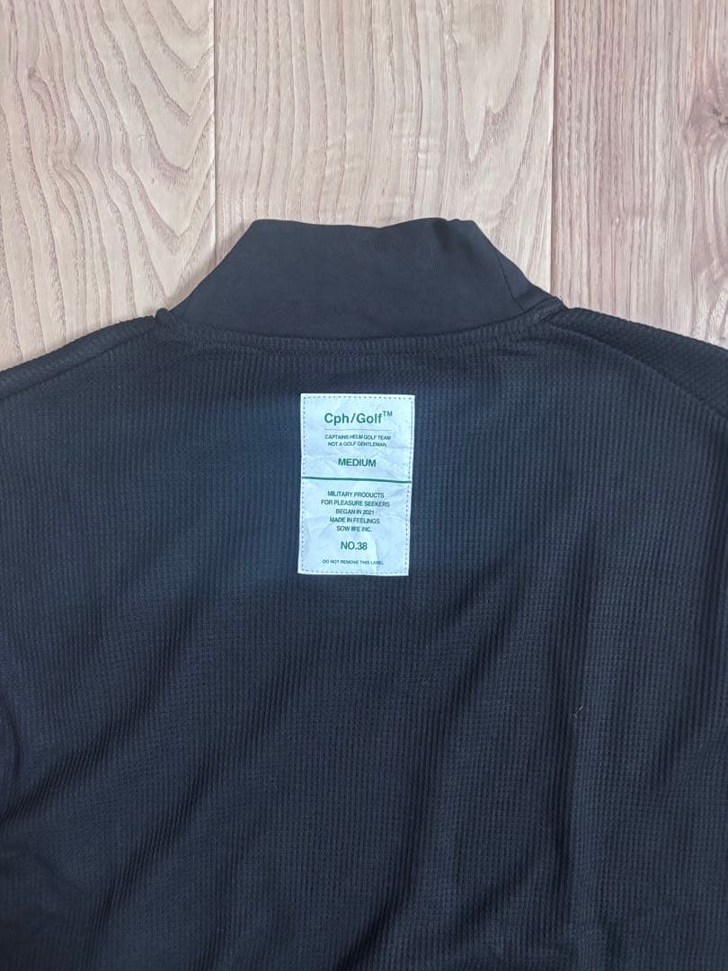 2026サーマルモックネックTシャツ　ブラックM 即完売品