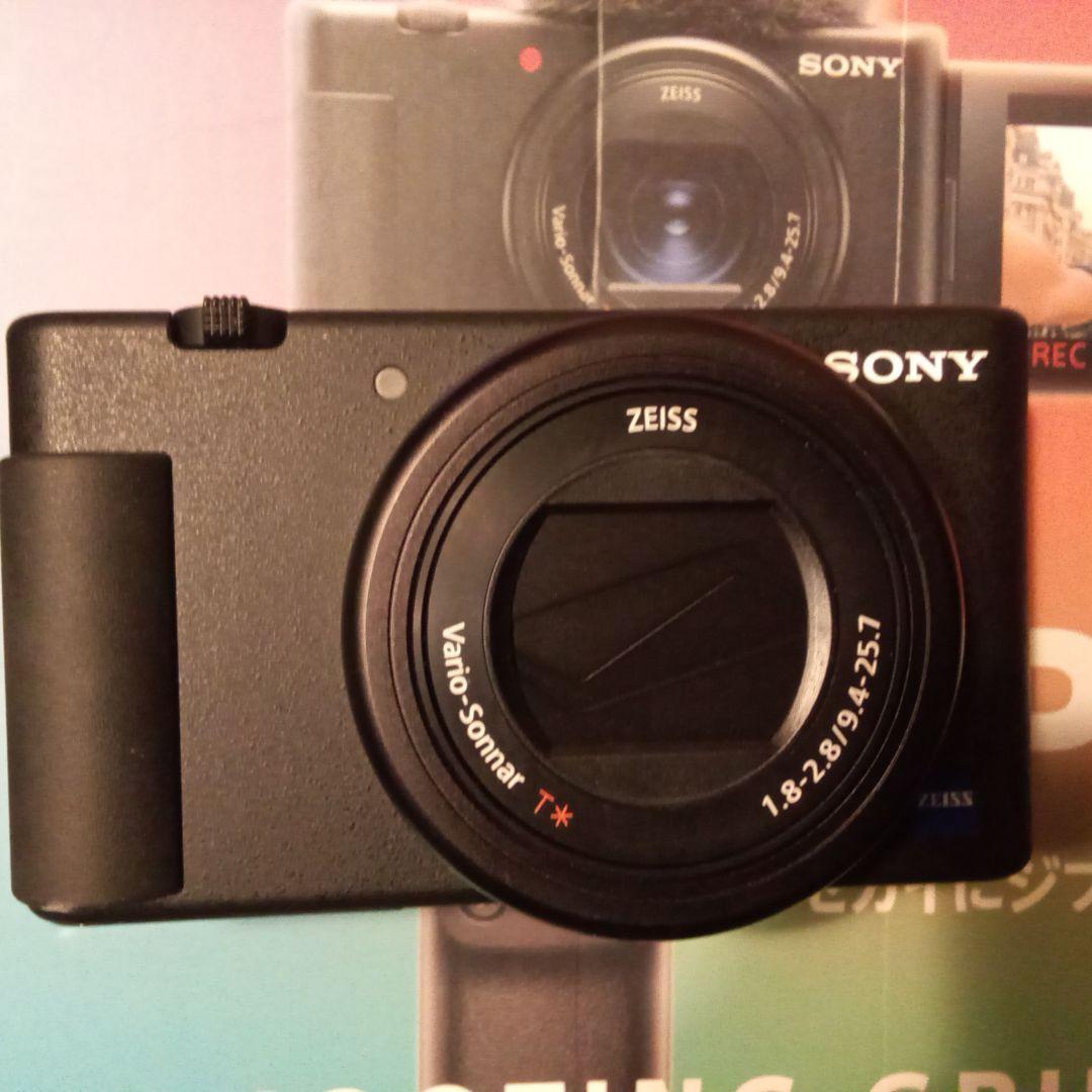 SONY ソニー VLOGCAM ZV-1 ブラック バッテリー２つあり。