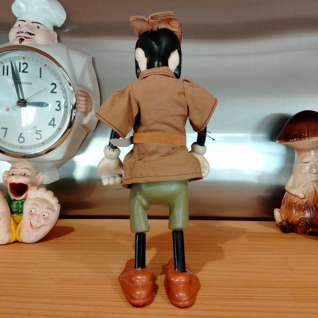 70s ビンテージ グーフィー サファリ ディズニー 人形