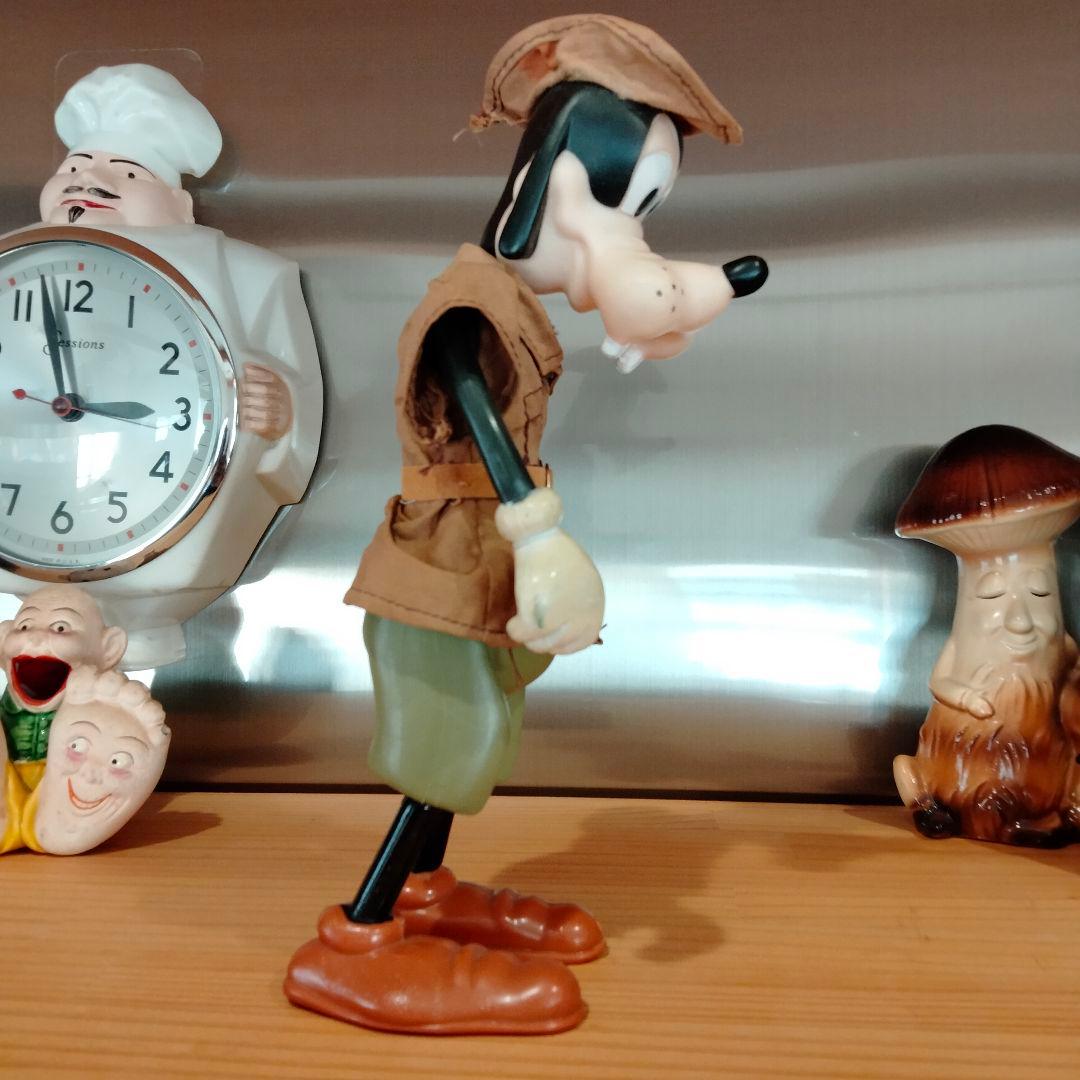 70s ビンテージ グーフィー サファリ ディズニー 人形