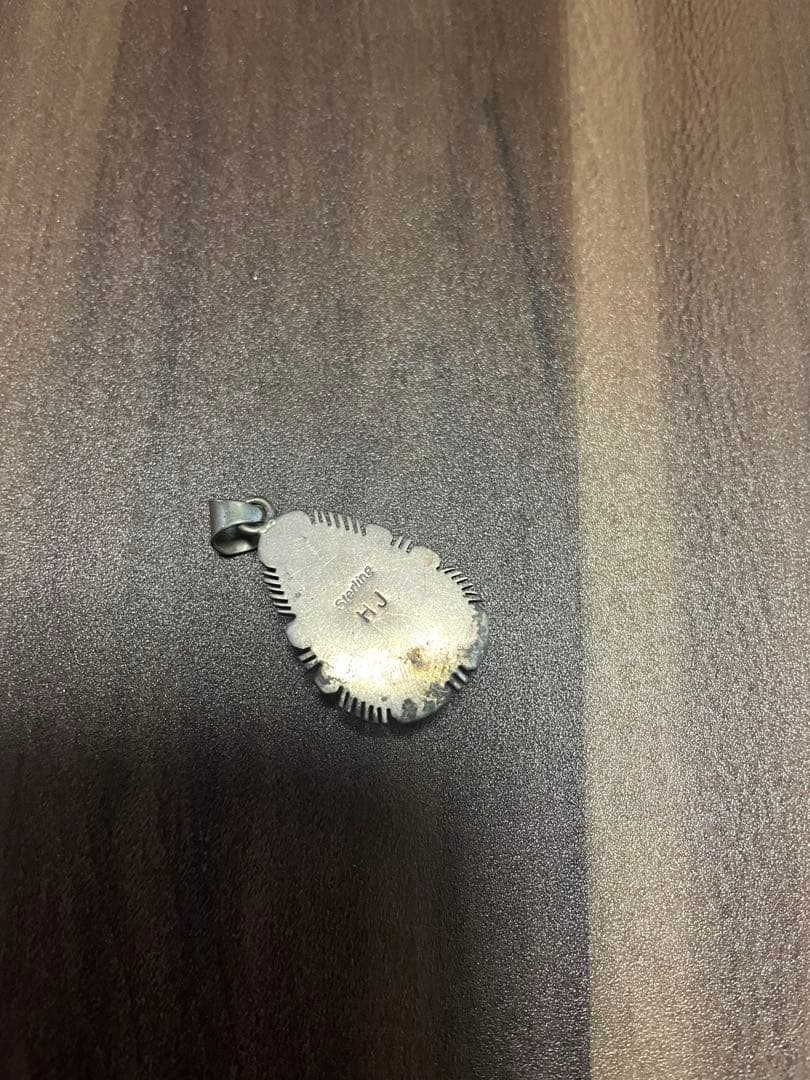 ターコイズ シルバーペンダント トップ