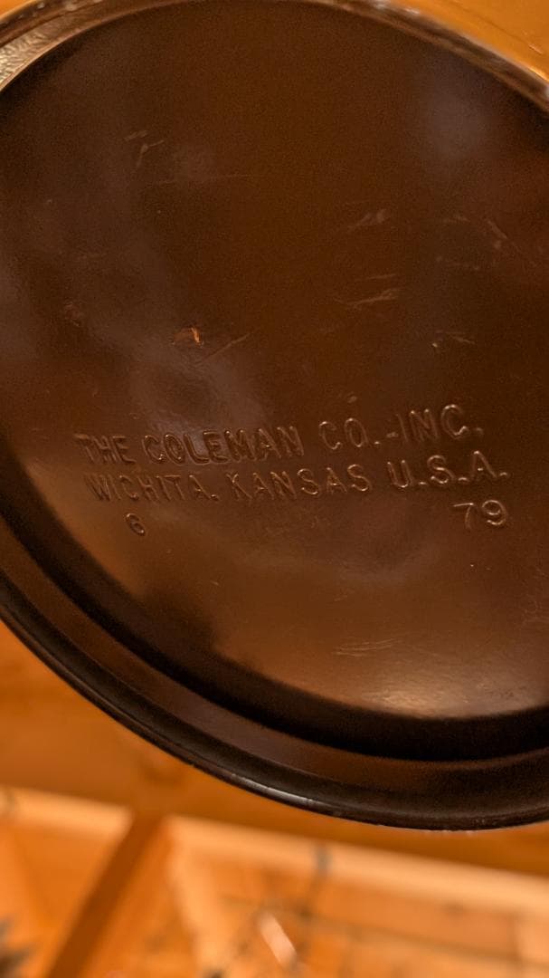 【チャ】　ビンテージ Coleman 275 ランタン ブラウン