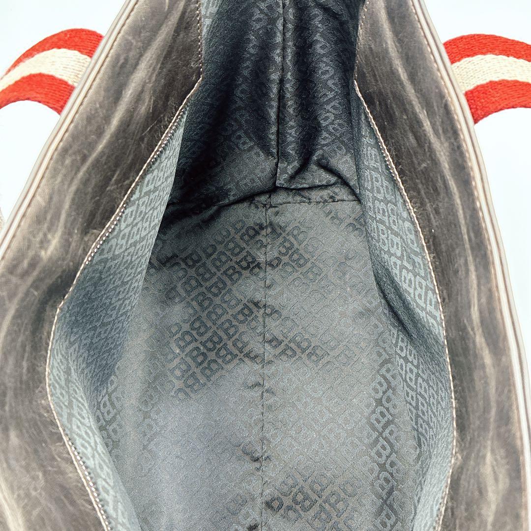 バリー　トレインスポッティング A4 サイドポケット トートバッグ 本革 レザー