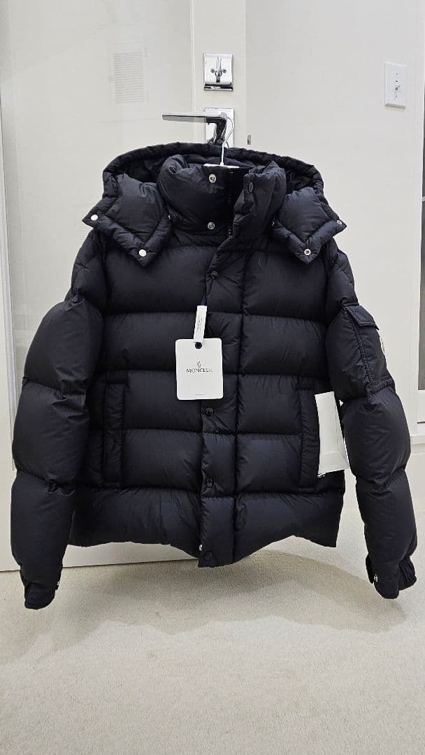MONCLER ブラック ダウンジャケットchiemi