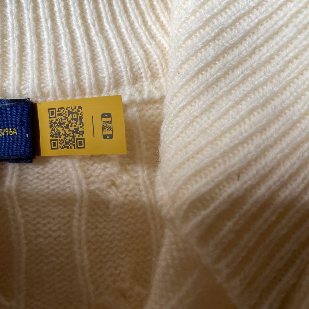 Polo Ralph Lauren ハーフジップケーブルニット