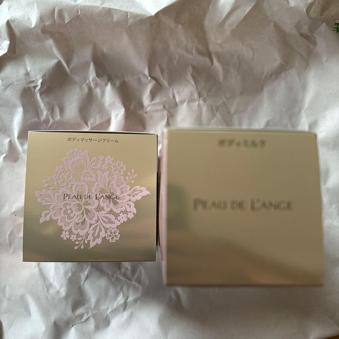 PEAU DE L'ANGE ボディミルク & マッサージクリームセット