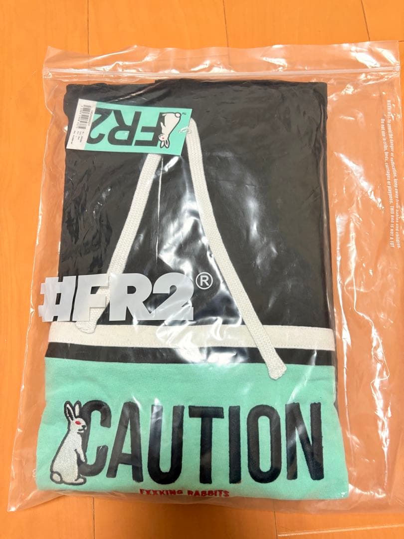 FR2 月桃 沖縄限定 CAUTION Rugby Hoodie パーカー