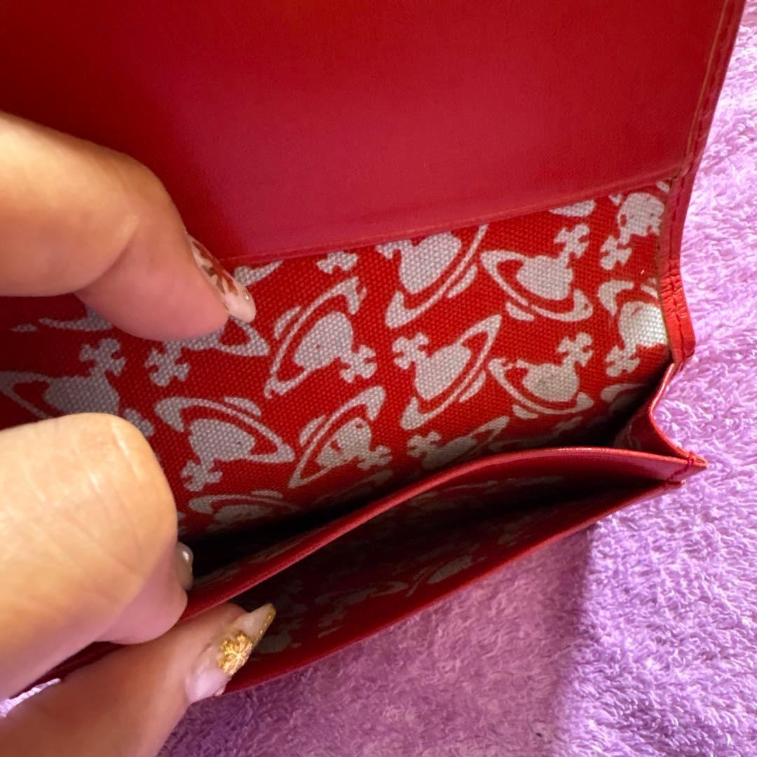 Vivienne Westwood 名刺ケース 赤