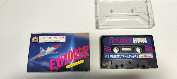 EXPLORER FM-7 カセットテープ