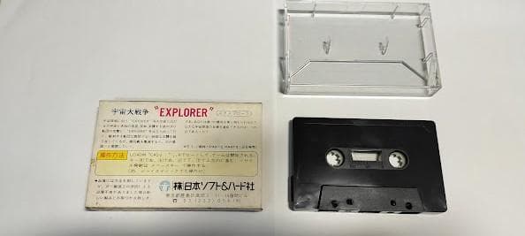 EXPLORER FM-7 カセットテープ